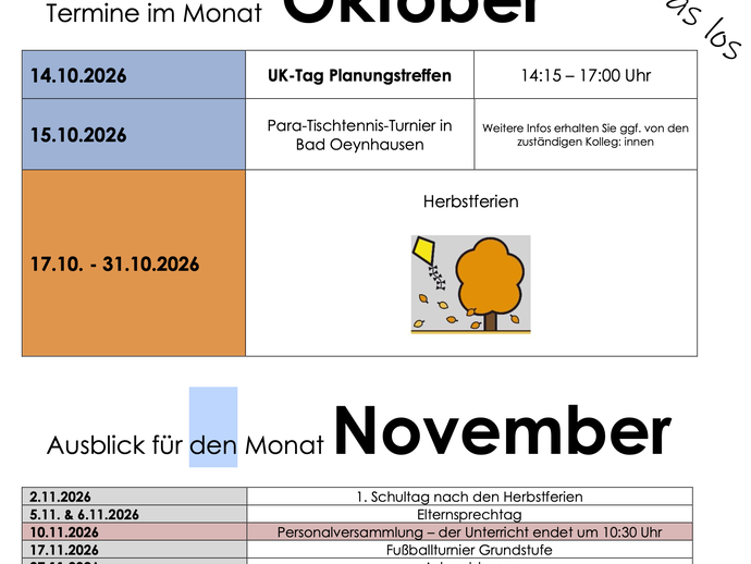 Termine Oktober (vergrößerte Bildansicht wird geöffnet)